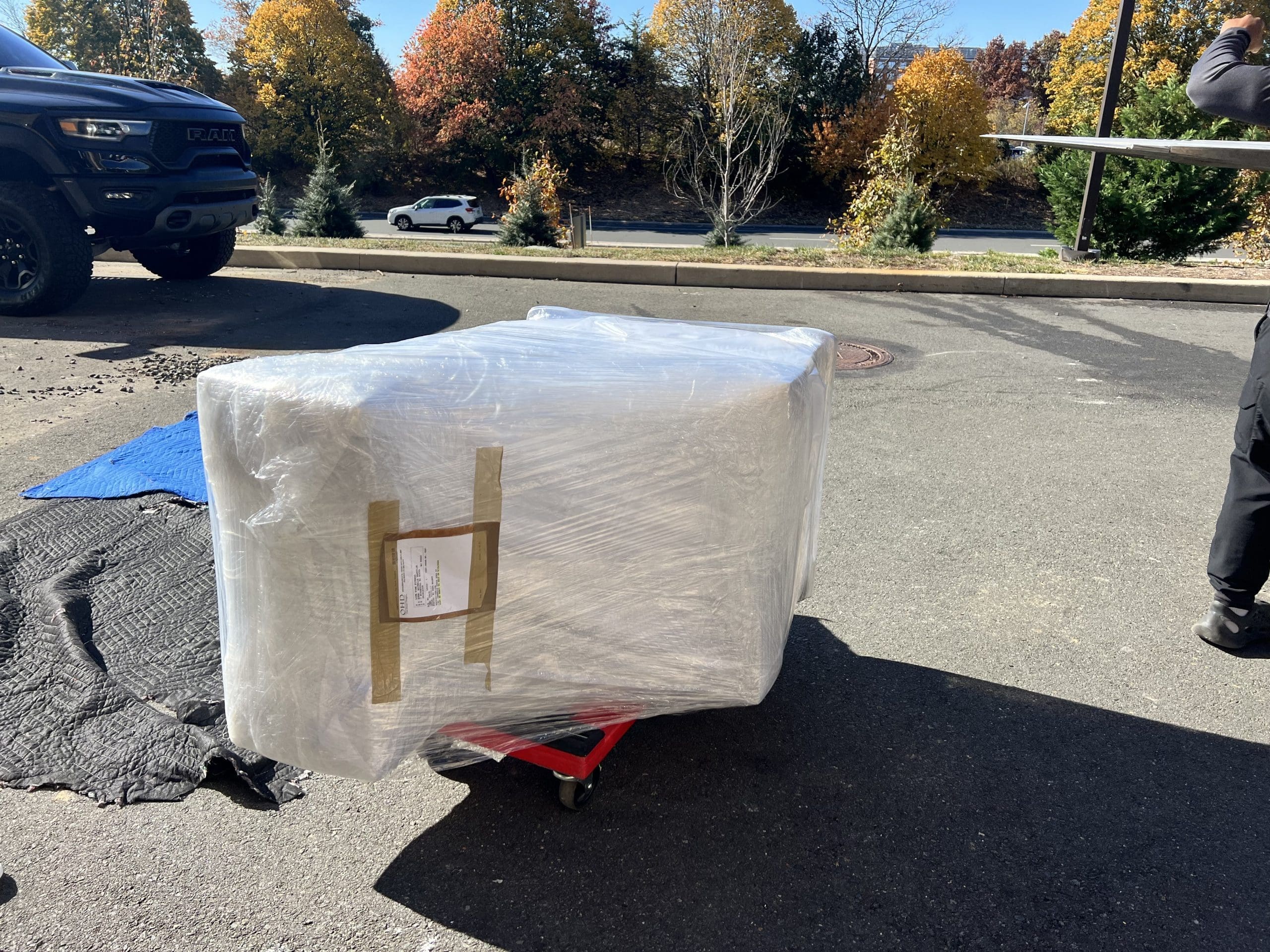 Wrapping Furniture to Move
