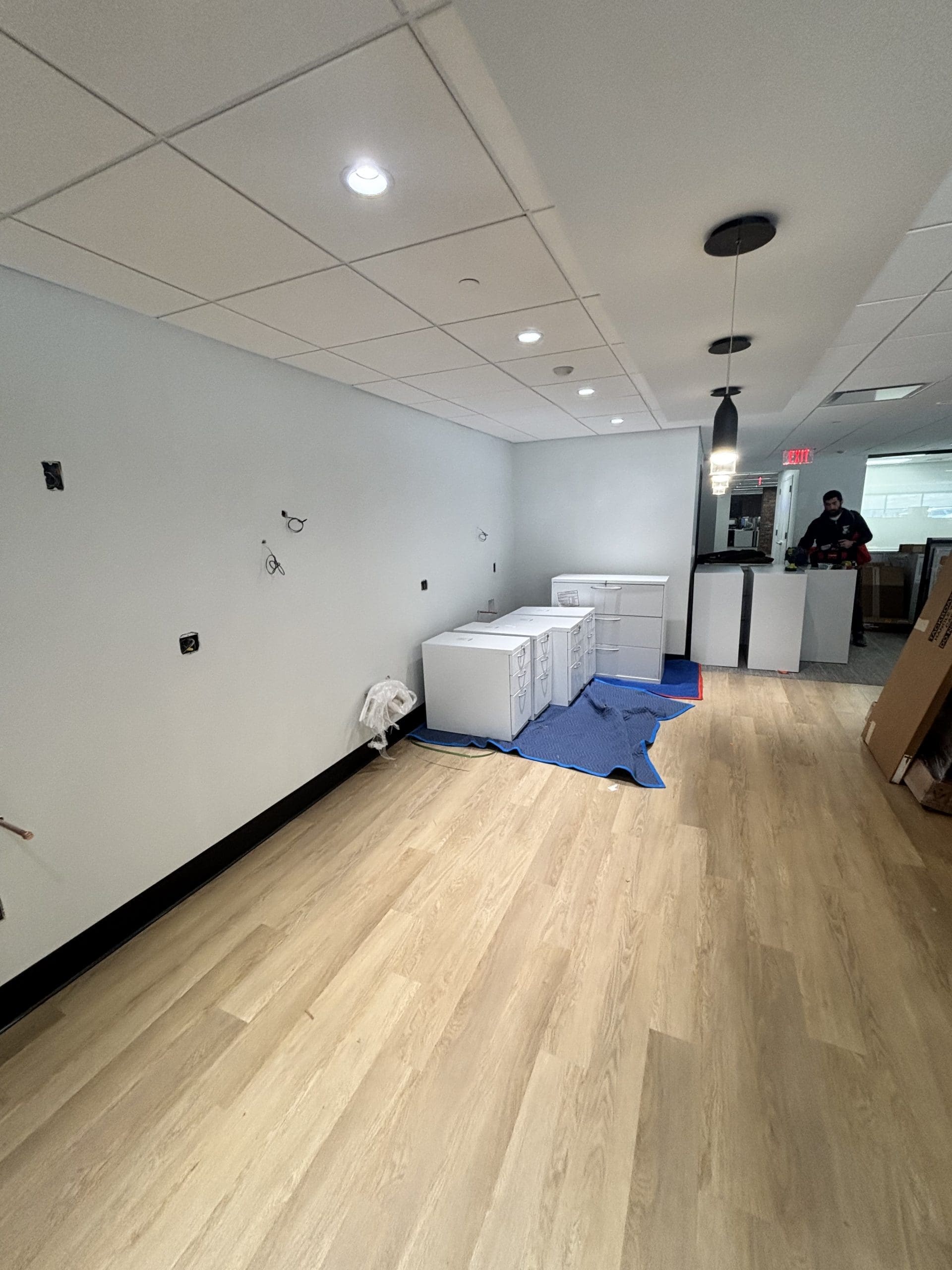 Installing Office Furniture and Cubicles